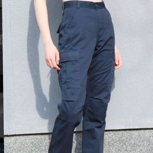 Brandy Melville Piper Worker Pants- Navy Blue